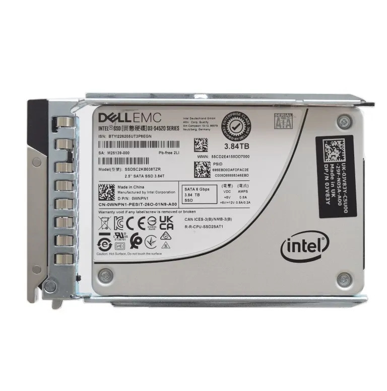 Dell 3.84TB SSD 2.5 SATA 6G RI (WNPN1-RFB) thumbnail