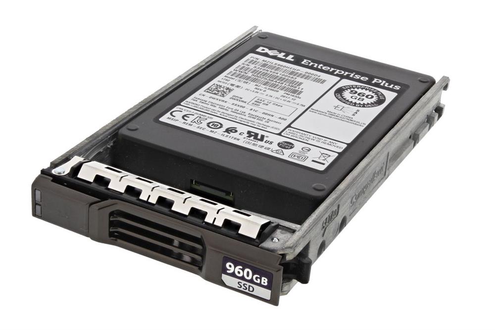 Dell 960GB SAS 12.0 Gbps 2.5 SSD (WXVRK-RFB) thumbnail
