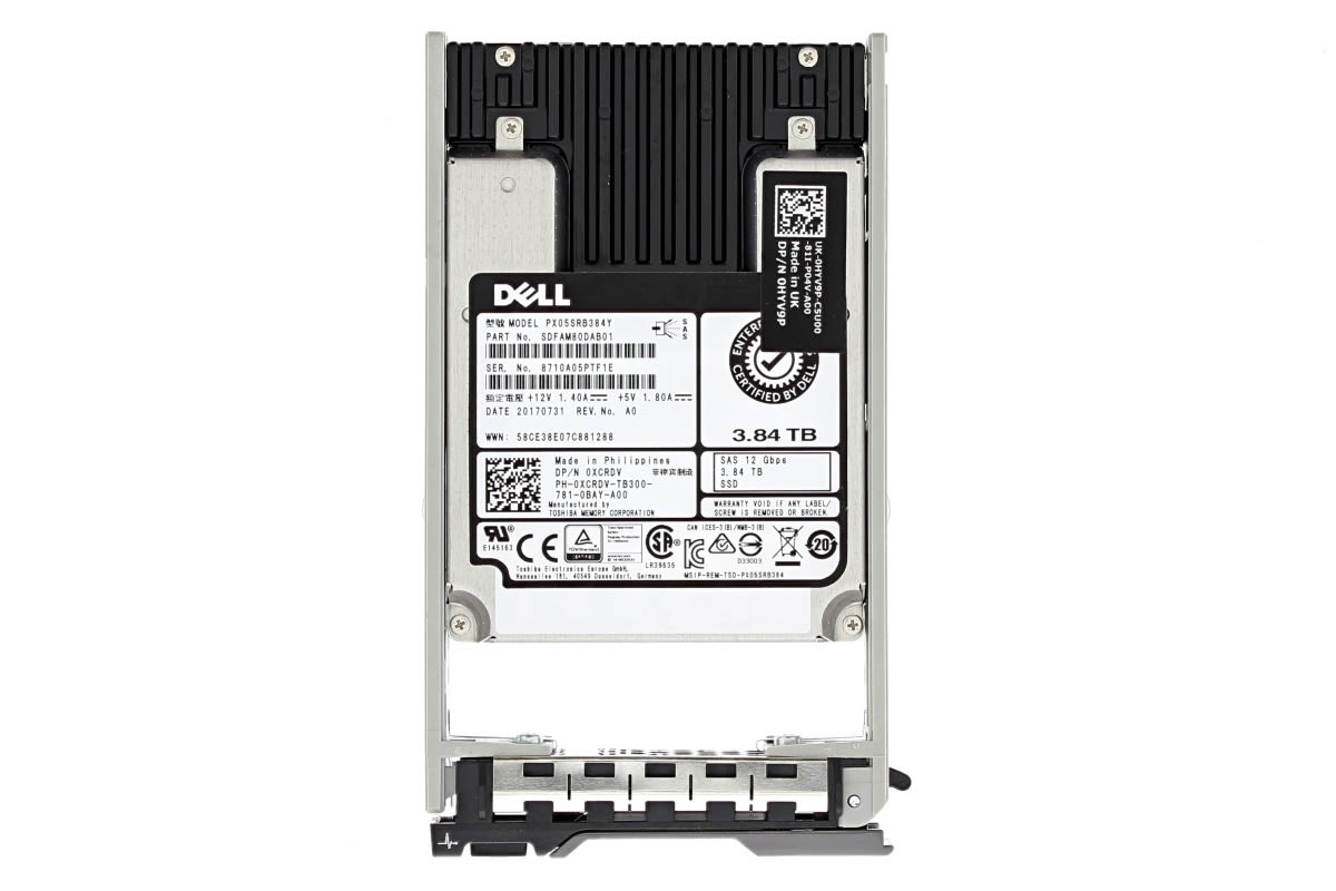 Dell 3.84TB 12G 2.5INCH SAS SSD (XCRDV-EB-RFB) thumbnail