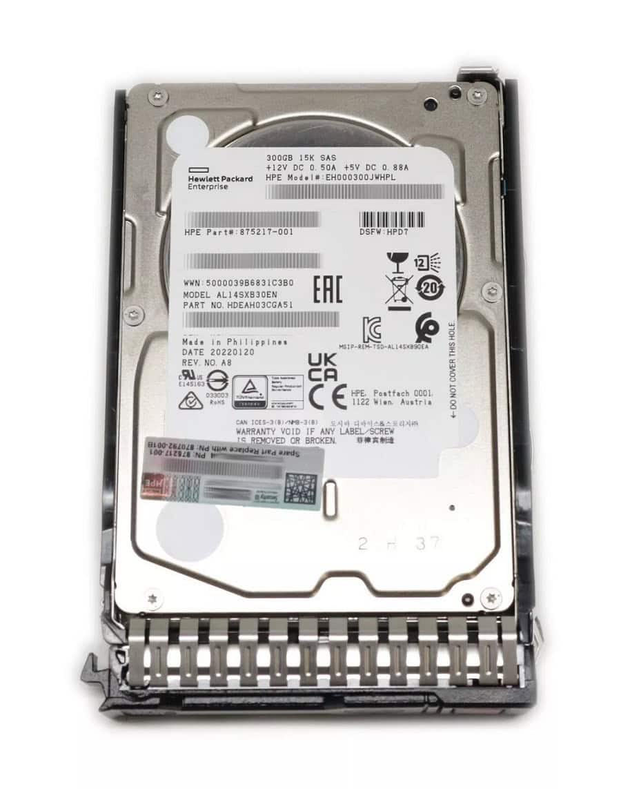 HPE 300GB hard disk drive - (4053162075245-RFB) thumbnail