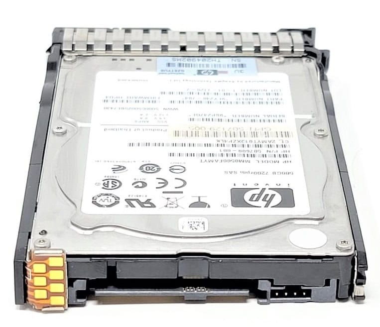 HP 500GB SAS6 SFF MDL 2.5 (4053162078802-RFB) thumbnail