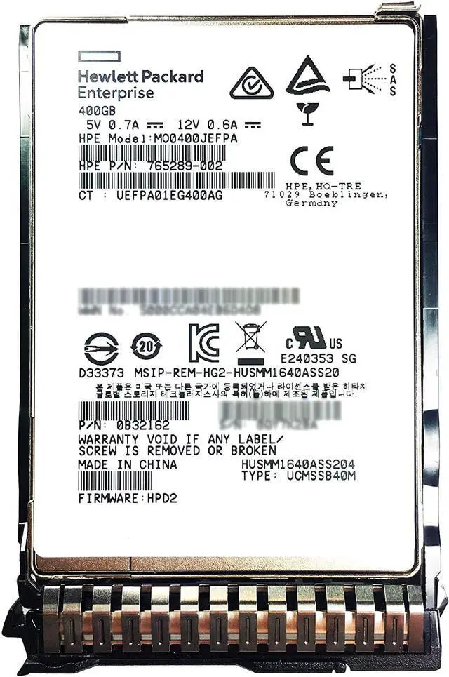 HPE 400GB hot-plug Solid (4053162395268-RFB) thumbnail