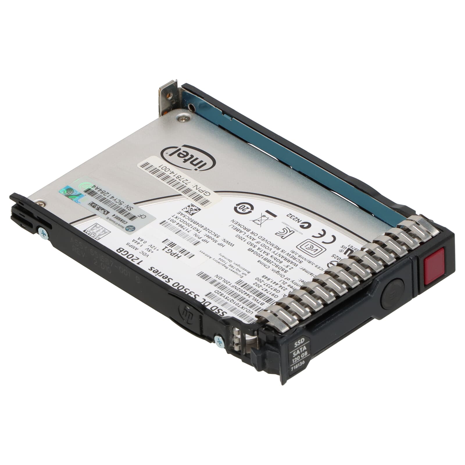 HP 120GB hot-plug (SSD) - SATA , (5712505089644-RFB) thumbnail