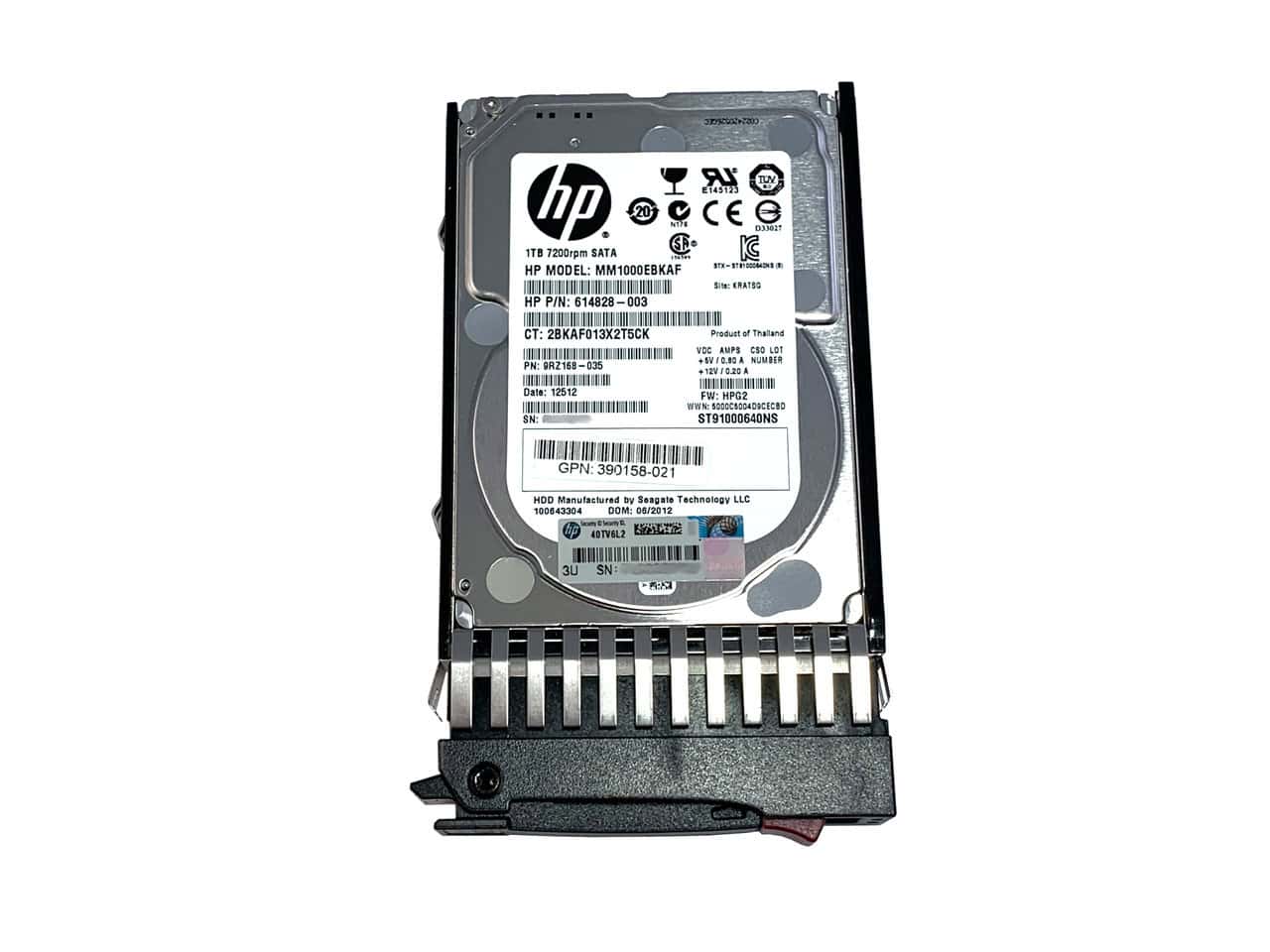 HP 1TB 3G SAS 7.2K 3.5IN DP (5712505131329-RFB) thumbnail
