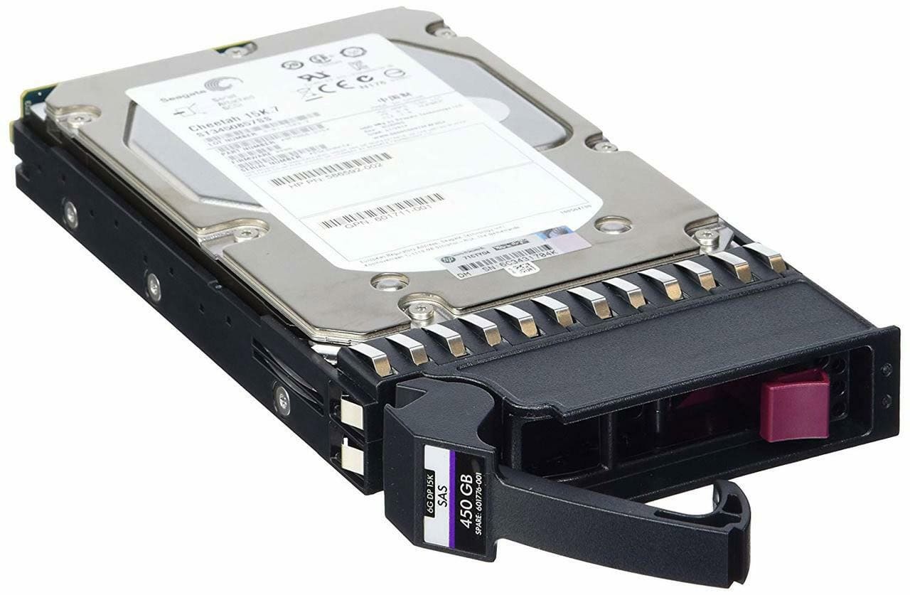 HPE 450GB 15K SAS 3.5IN DP HDD (5712505180365-RFB) thumbnail