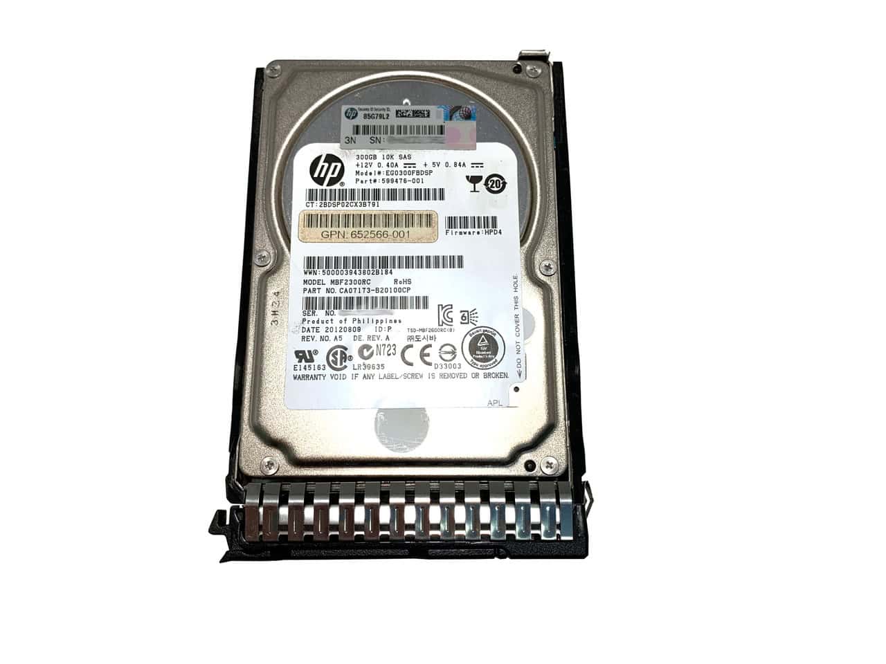 HPE 300GB hot-plug SAS hard (5712505613825-RFB) thumbnail