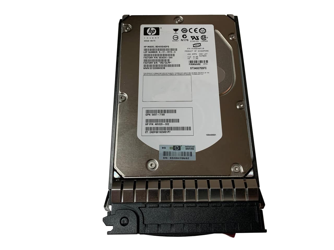 HP HDD,600GB,10K,EVA M6412 Enc,FC (5712505769904-RFB) thumbnail