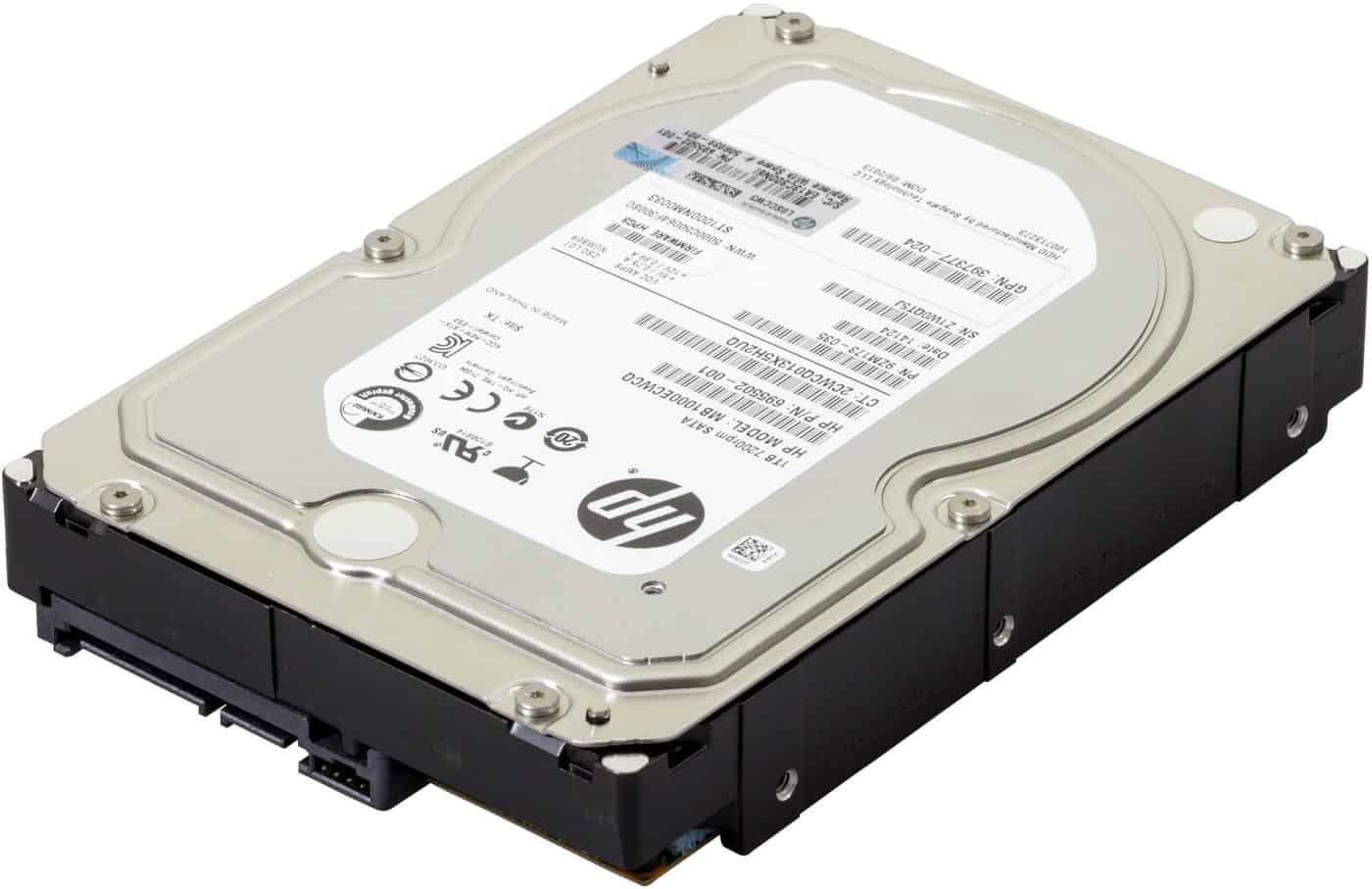 HP HDD, 1TB,7200,SATA,3.5-WD (695502-001-RFB) thumbnail