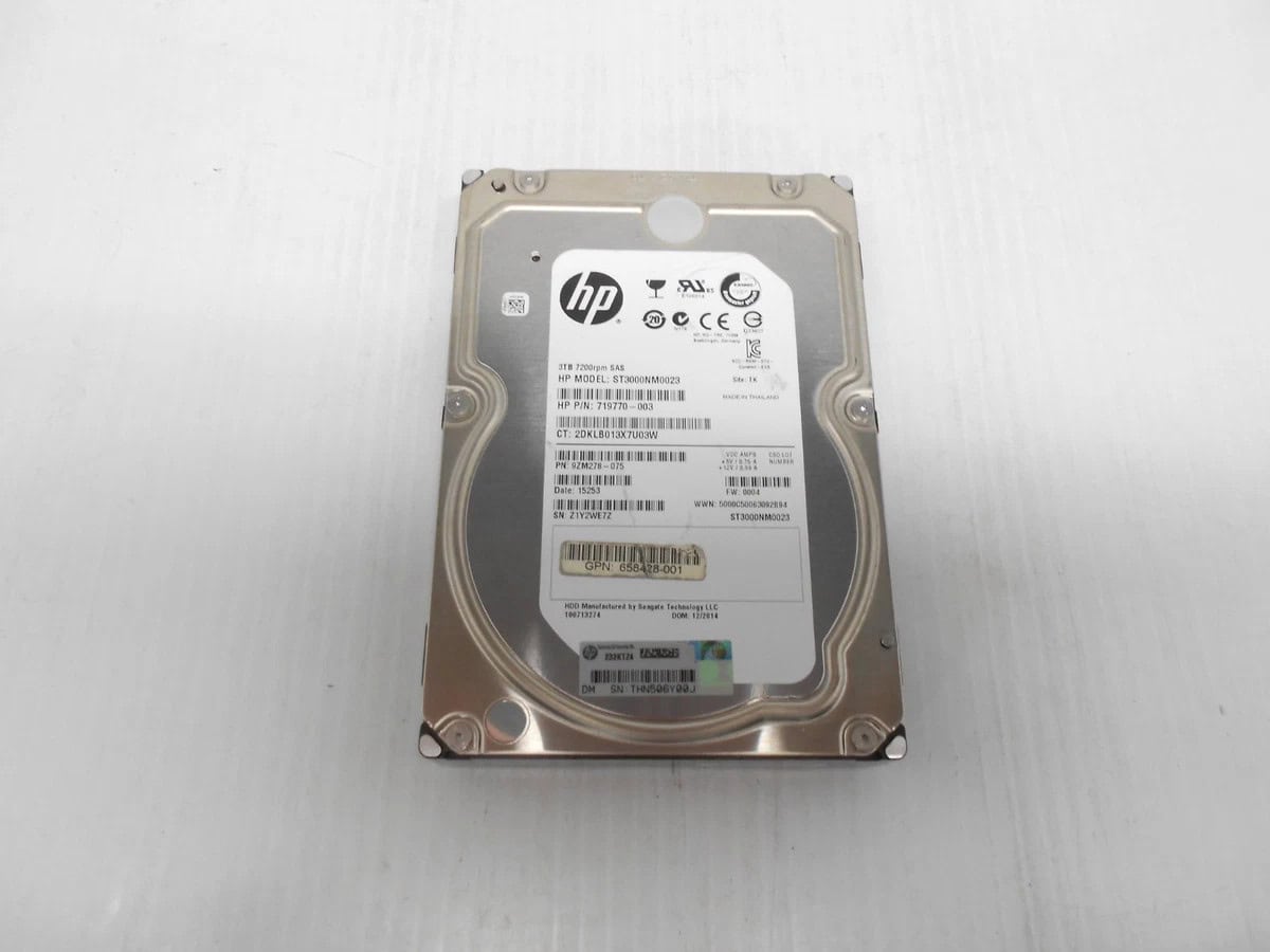 HP 3TB 7200RPM SAS 6GB/s (719770-003-RFB) thumbnail