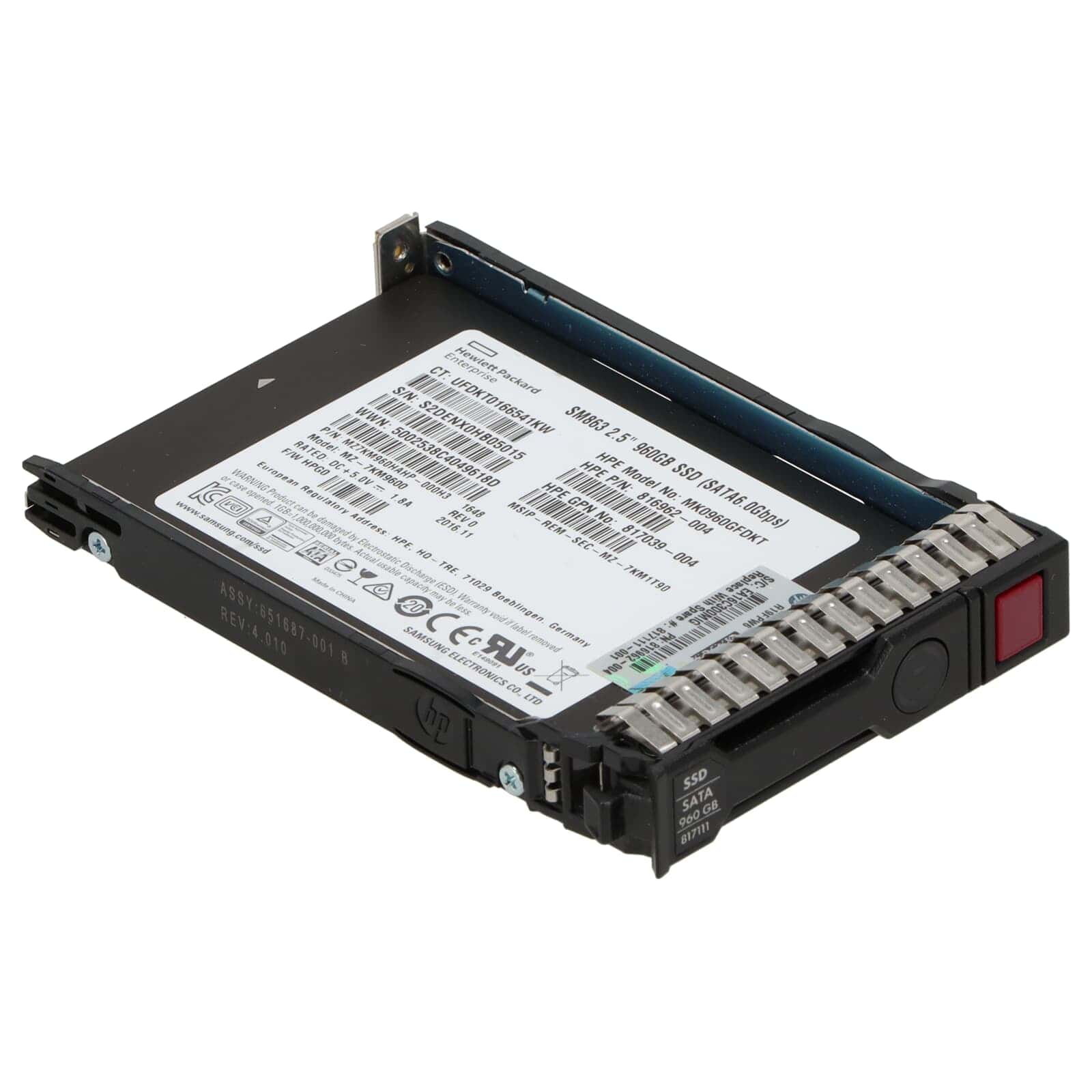 HP 960GB 6G SATA MU-3 SFF SC (816995-B21-RFB) thumbnail