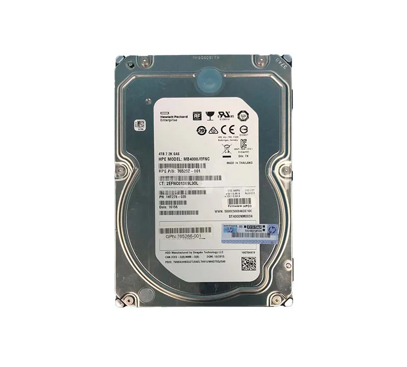 HPE 4 TB 12G 3.5 Internal (846523-004-RFB) thumbnail