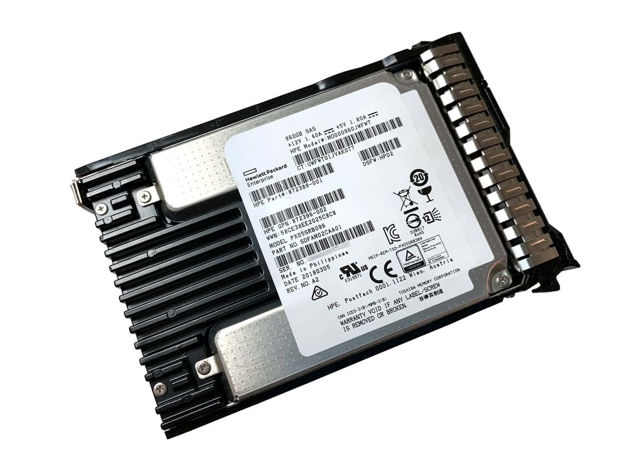 HPE 1.6TB 6G 2.5INCH WI DS (872363-B21-RFB) thumbnail