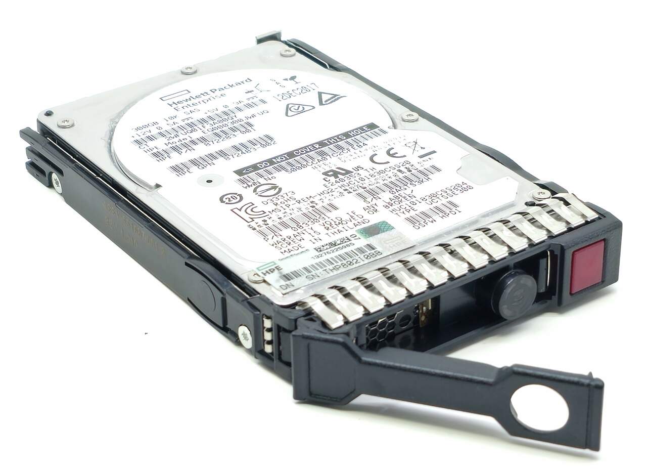 HPE 300GB SAS 12G ENTERPRISE (872483-002-RFB) thumbnail