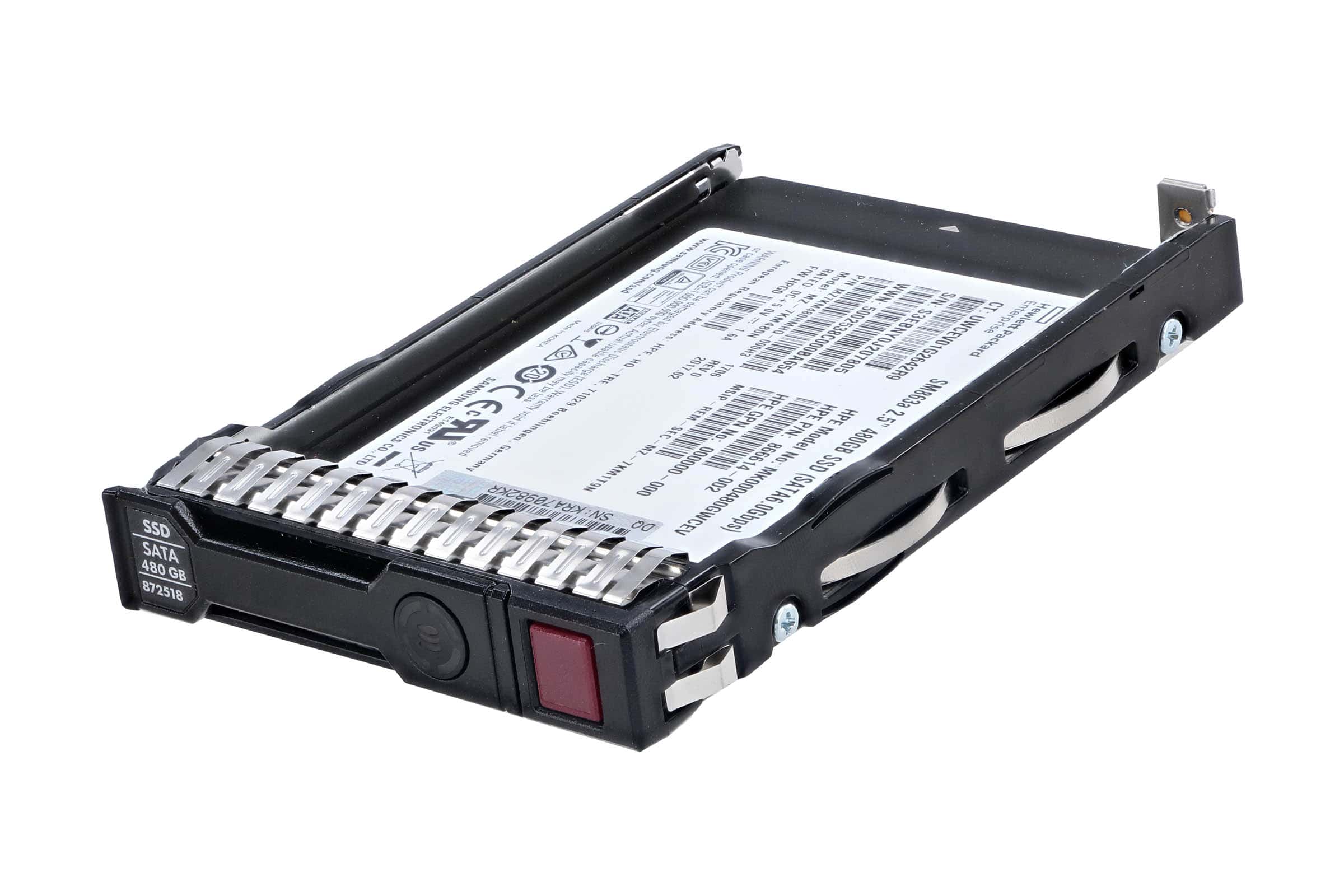 HP SSD 480GB 6G SFF SATA MU-3 SC (872518-001-RFB) thumbnail