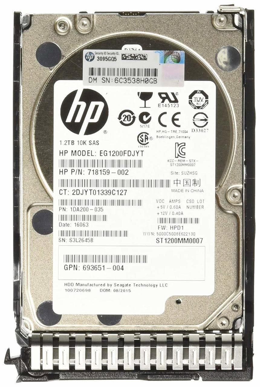 HPE 1.2TB hot-plug dual-port (EG1200FDJYT-RFB) thumbnail