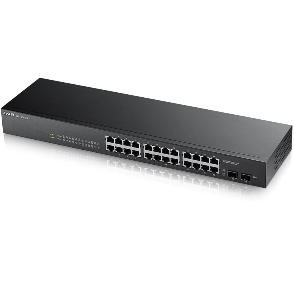 HPE ZYXEL GS1900-24HP 24 Port (GS1900-24HP-RFB) thumbnail