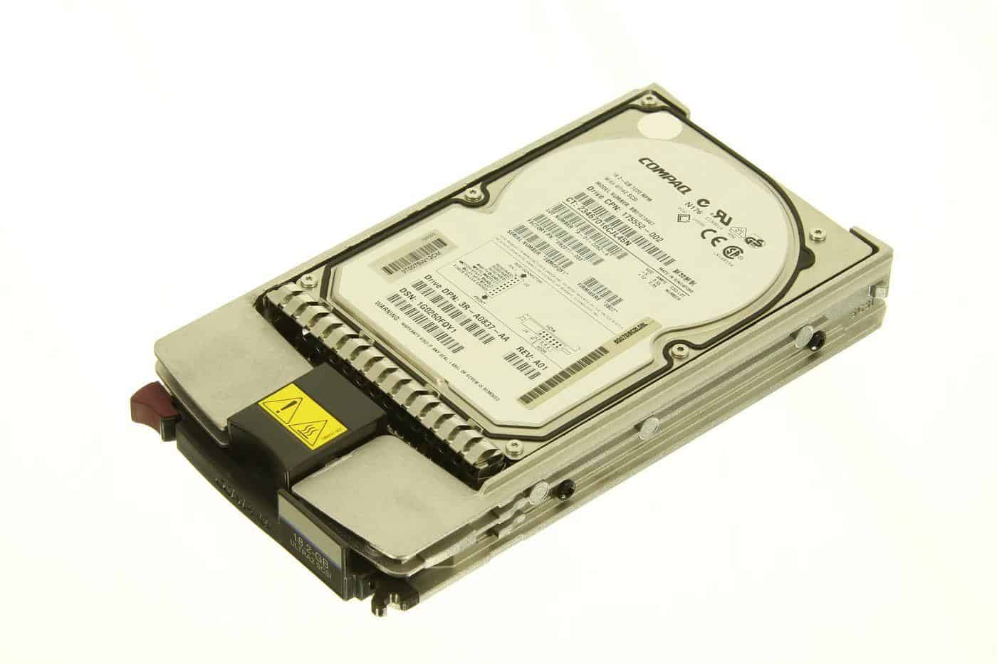 HP HD 18GB, 1inch, 7200 rpm, (RP000064583) thumbnail