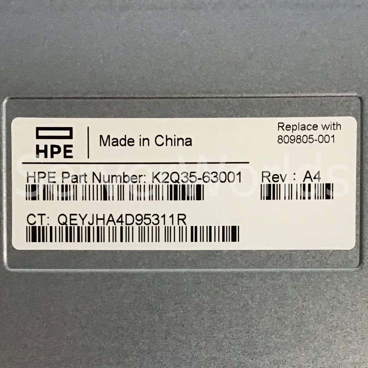 HP 400GB 6G SAS SLC SFF (RP001230080) thumbnail