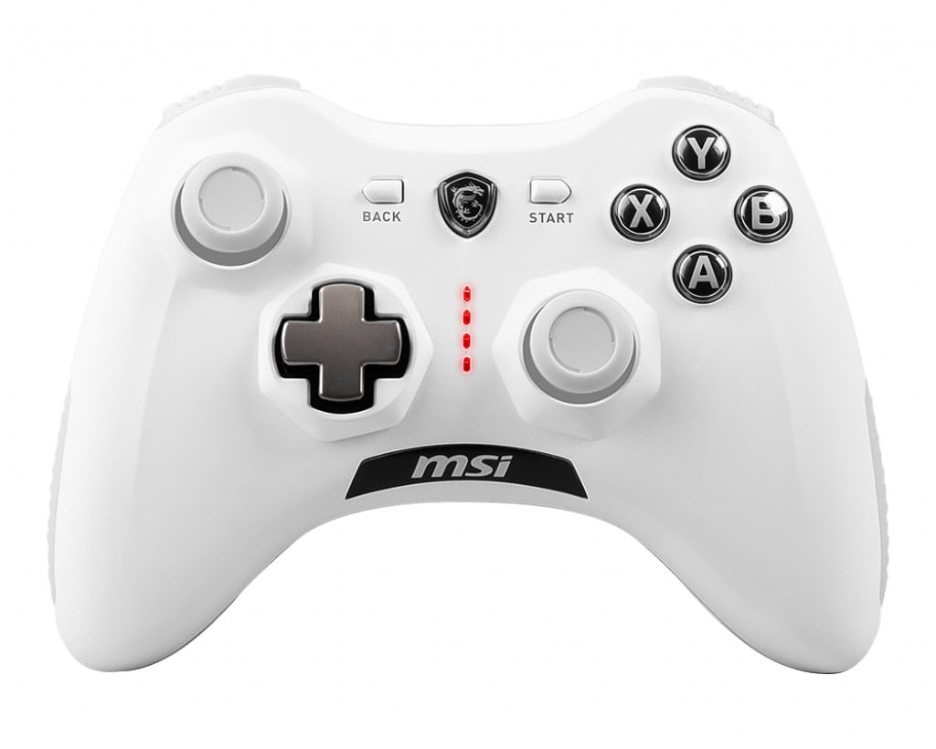 MSI S10-43G0040-EC4 game controller Wit USB 2.0 Gamepad Analoog/digitaal Android, PC (S10-43G0040-EC4) thumbnail