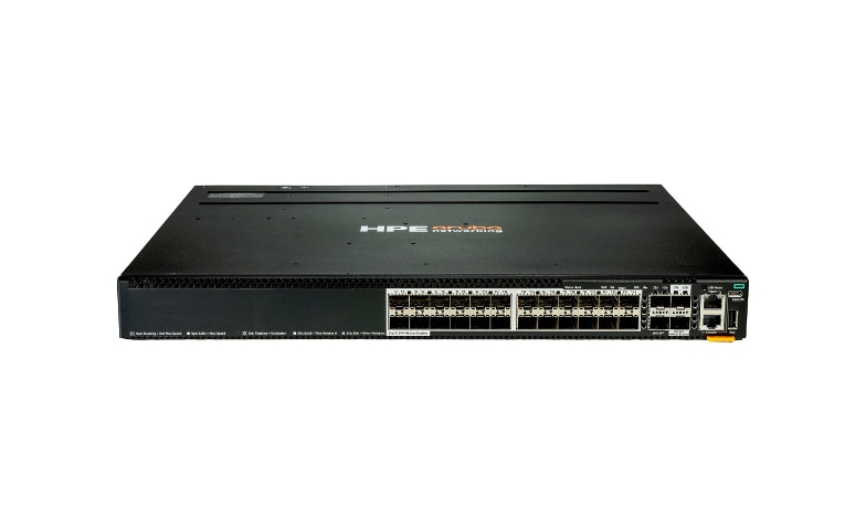 HPE Aruba Networking CX 6300M 24p SFP 1G 2p SFP56 50G 2p SFP28 25G MACsec Switch (S4P44A) thumbnail