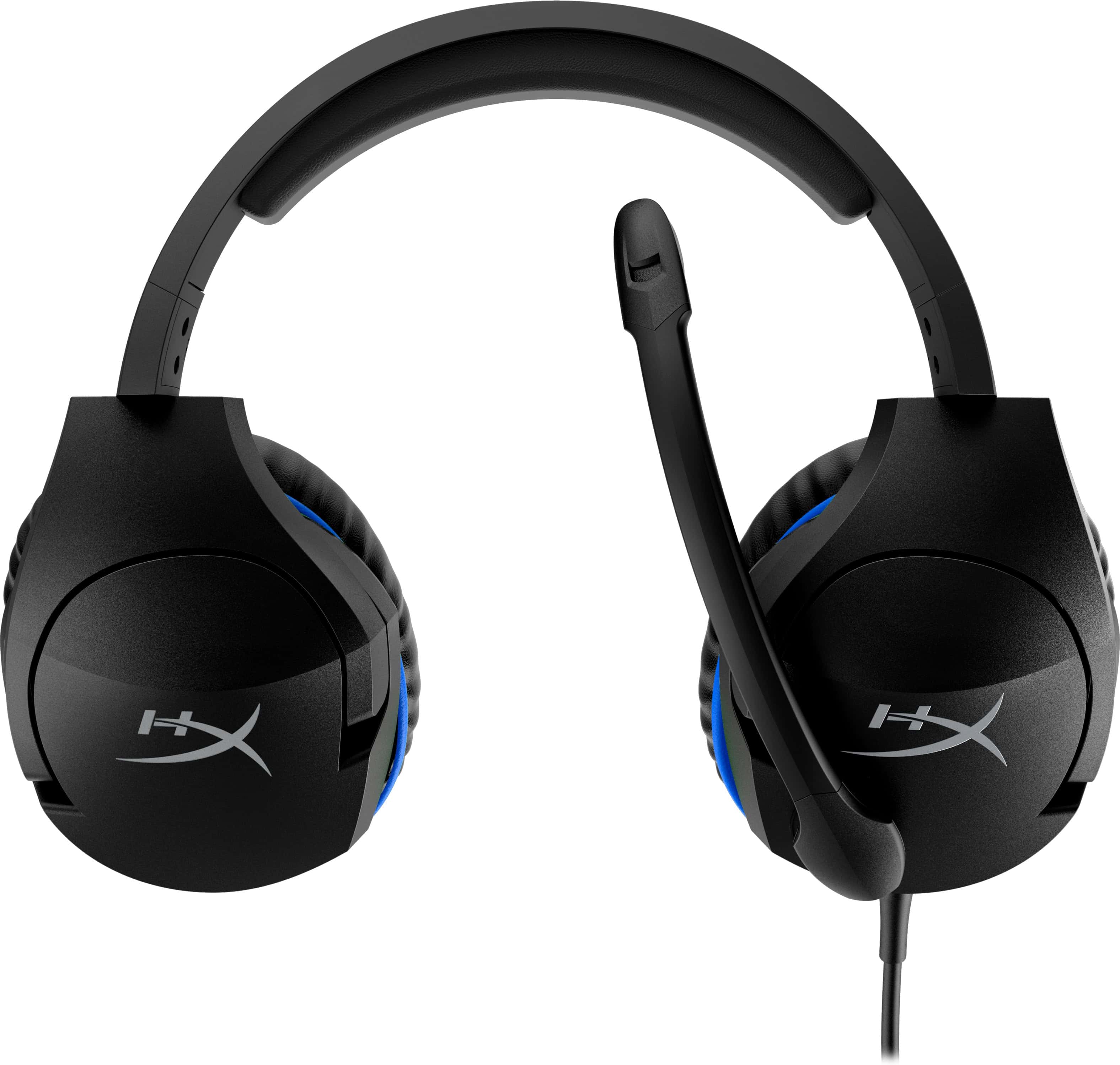 HyperX Cloud Stinger - Gaming-headset - PS5-PS4 (zwart-blauw) (4P5K0AM#ABB) thumbnail