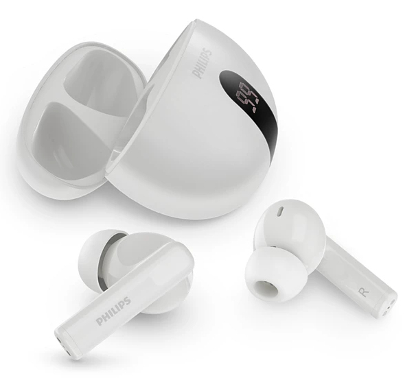 Philips TAT2520WT/00 hoofdtelefoon/headset Draadloos In-ear Oproepen/muziek Bluetooth Wit (TAT2520WT/00) thumbnail