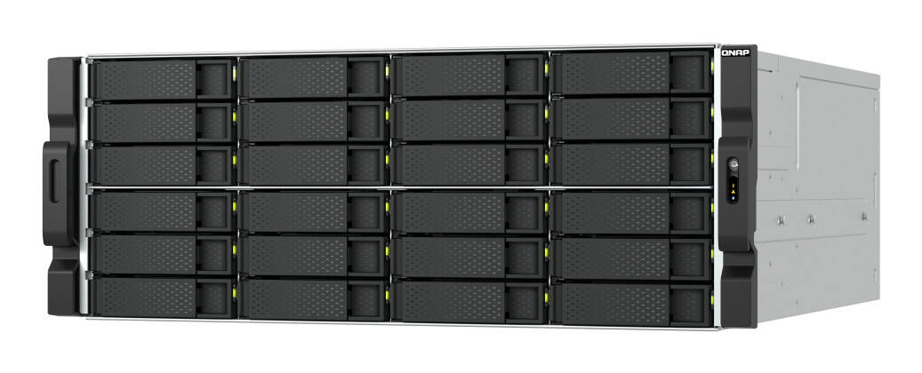 QNAP TS-H2477AXU-RP-R7D-24H04 data-opslag-server Opslagserver Rack (4U) AMD Ryzen™ 7 7745 32 GB DDR5 480 TB QNAP QTS Zwart, Grijs (TS-H2477AXU-RP-R7D-24H04) thumbnail