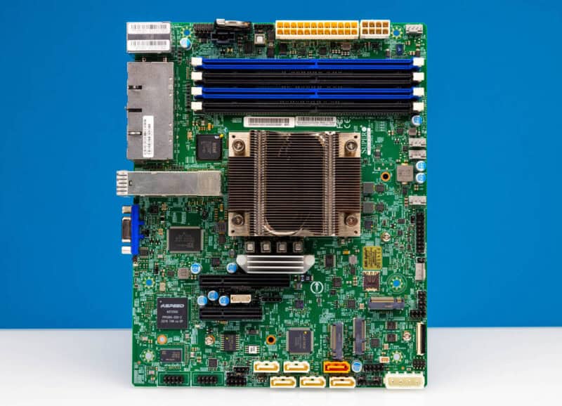 Super Micro Supermicro Mainboard MBD-A3SSV-16C-SPLN10F-B flex-ATX Atom P5342 16C/16T 2.2GHz Bulk (MBD-A3SSV-16C-SPLN10F-B) (MBD-A3SSV-16C-SPLN10F-B) thumbnail