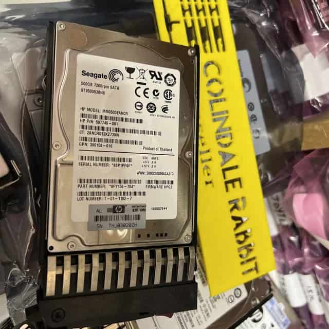 HP 500GB 7.2K 2.5 MDLATA HARD (MM0500EANCR-RFB) thumbnail