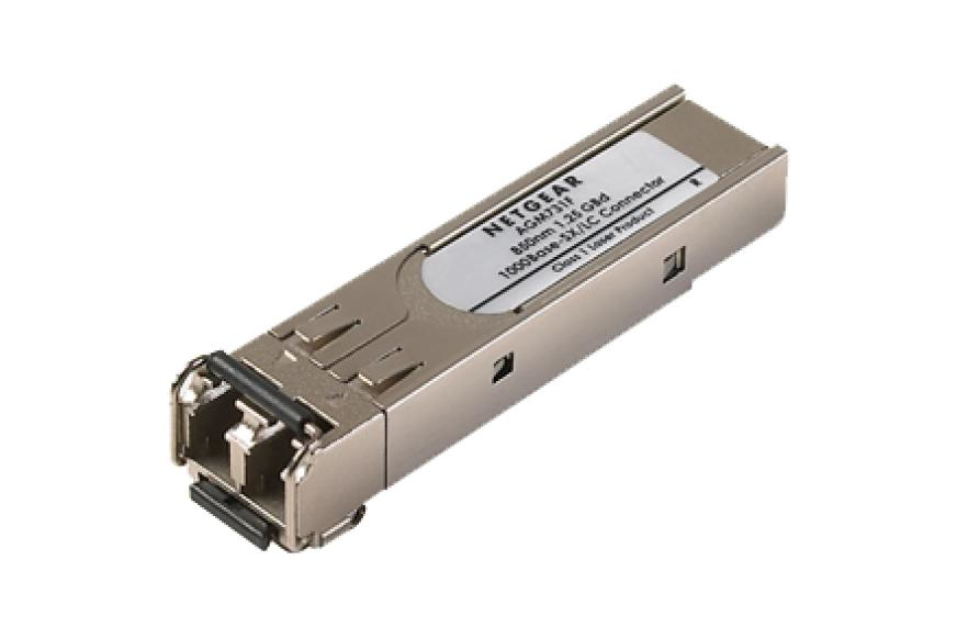 NETGEAR AGM731F netwerk transceiver module Vezel-optiek 1250 Mbit/s SFP 850 nm (AGM731F) thumbnail
