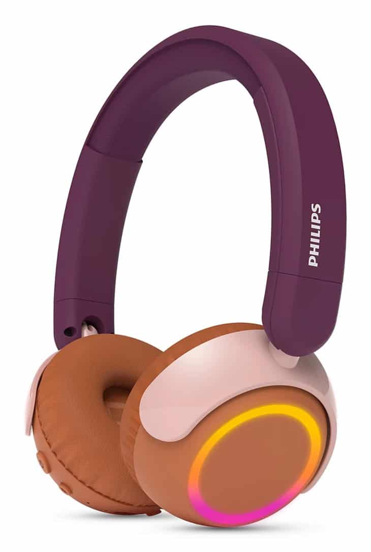 Philips 4000 series TAK4200MP/00 hoofdtelefoon/headset Draadloos Hoofdband Oproepen/muziek Bluetooth Oranje, Paars, Roze (TAK4200MP/00) thumbnail