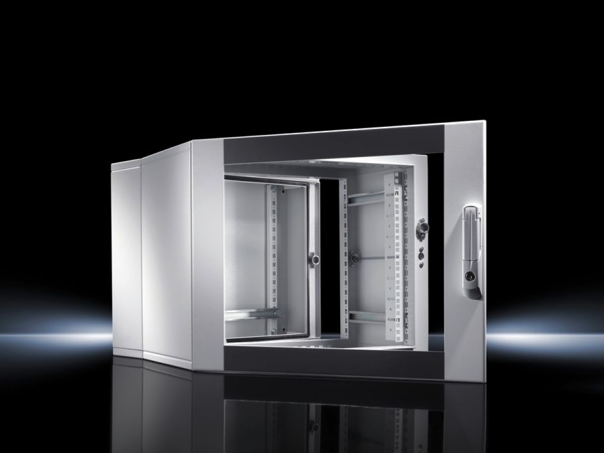 Rittal VX-IT Server rack, 47 HE, 80 cm breed, 220 cm hoog, 100 cm diep. (1196915) thumbnail