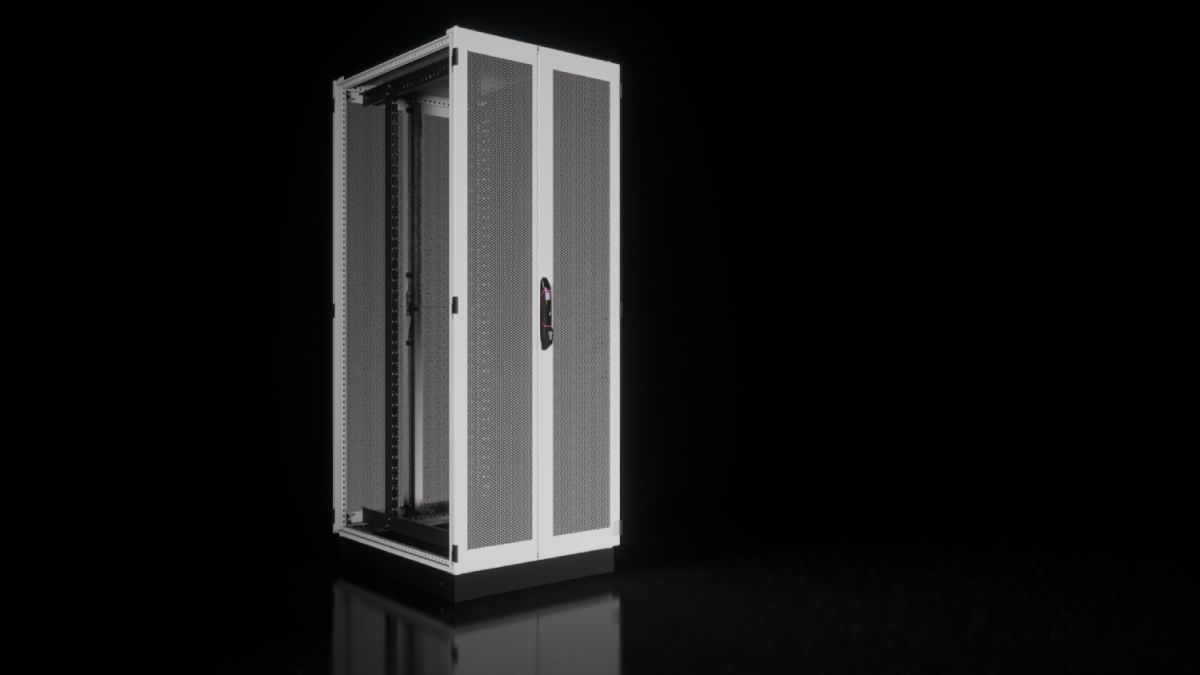 Rittal VX-IT Server rack, 42 HE, 80 cm breed, 200 cm hoog, 100 cm diep. (1196918) thumbnail