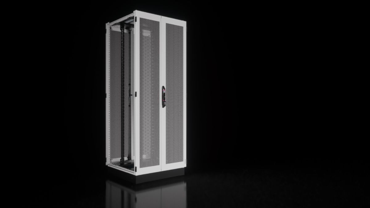 Rittal VX-IT Server rack, 42 HE, 80 cm breed, 200 cm hoog, 120 cm diep. (1196920) thumbnail