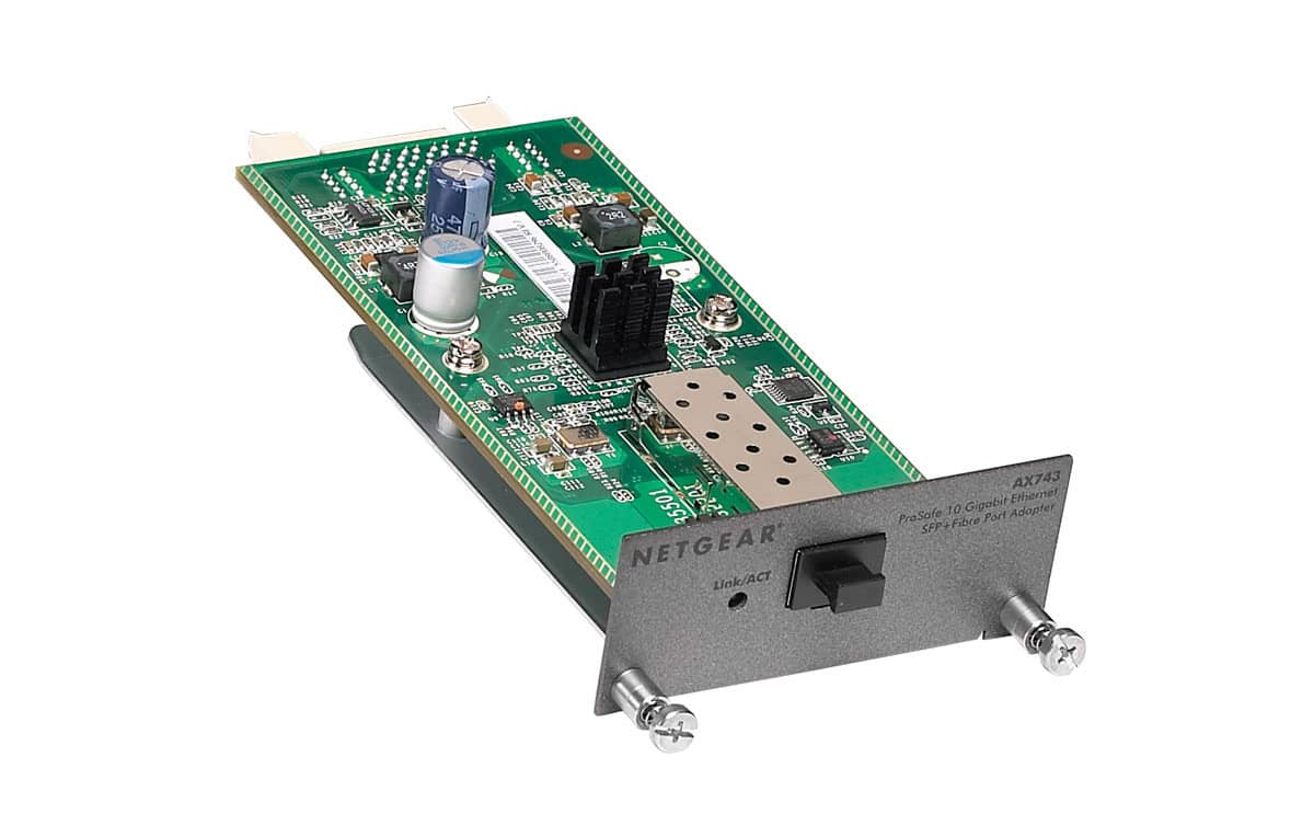 NETGEAR Adapter 10GbE SFP+ switchcomponent (AX743-10000S) thumbnail