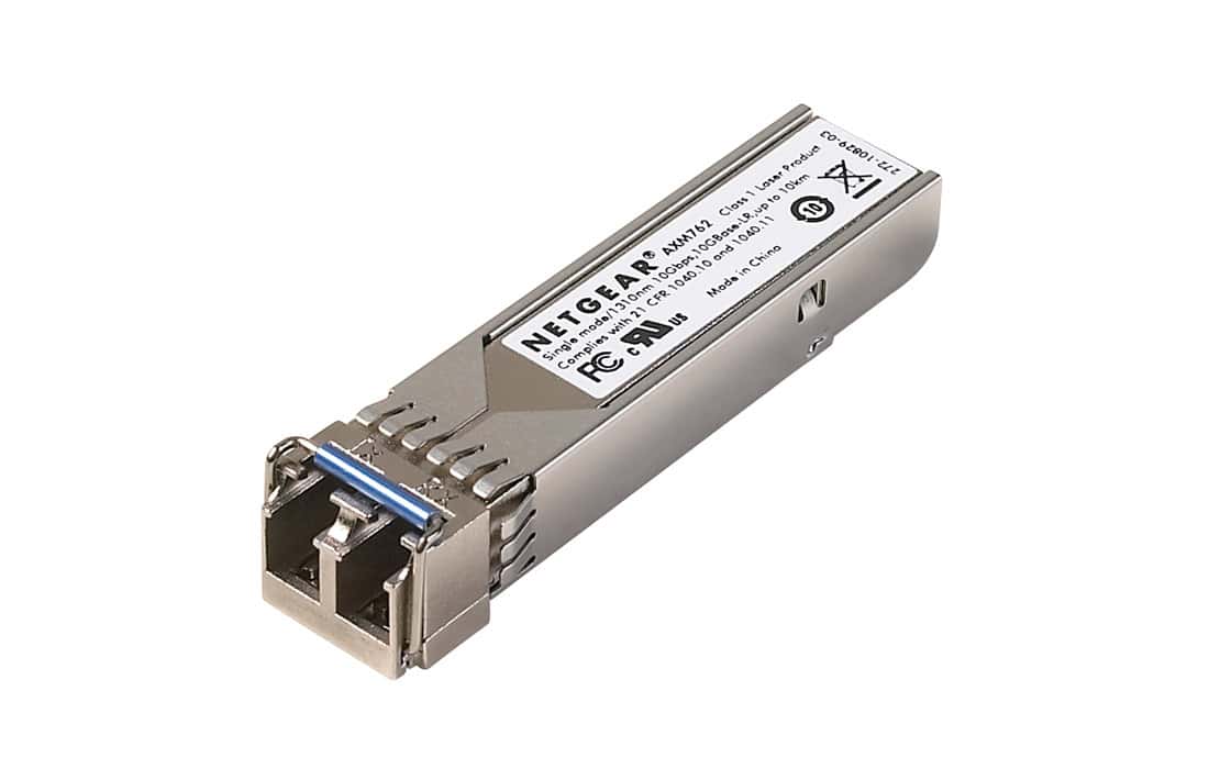NETGEAR 10 Gigabit LR SFP+, 10pk netwerk transceiver module 10000 Mbit/s SFP+ (AXM762P10-10000S) thumbnail