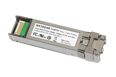 NETGEAR 10GBASE-LR Lite SFP+ netwerk transceiver module Vezel-optiek 10000 Mbit/s SFP+ (AXM764-10000S) thumbnail