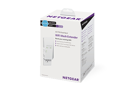 NETGEAR EX6250 Netwerkrepeater Wit 10, 100, 1000 Mbit/s (EX6250-100PES) thumbnail