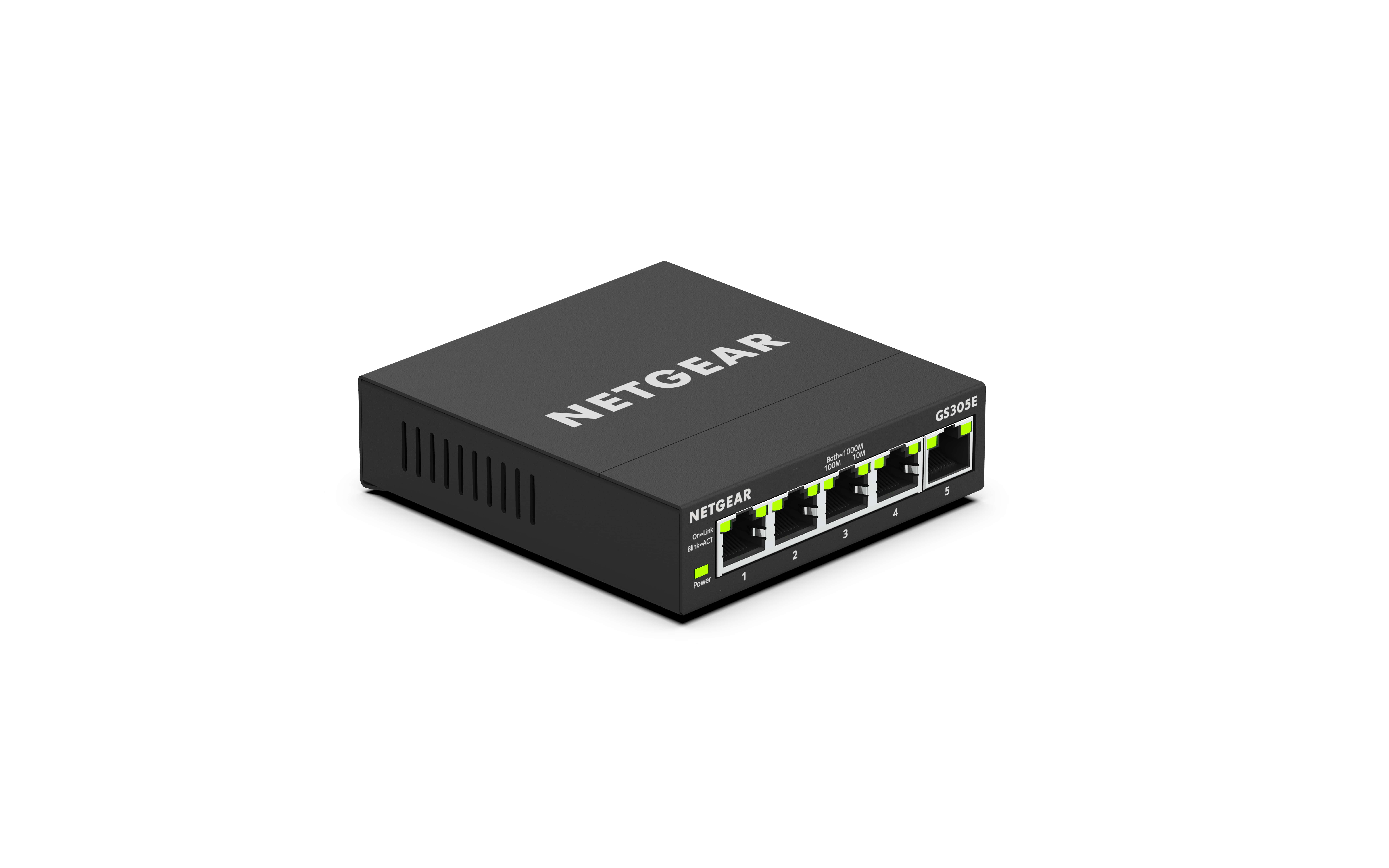 NETGEAR GS305E Managed Gigabit Ethernet (10/100/1000) Zwart (GS305E-100PES) thumbnail
