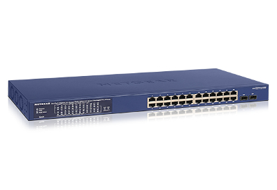 NETGEAR GS724TPP Managed L2/L3/L4 Gigabit Ethernet (10/100/1000) Power over Ethernet (PoE) Blauw (GS724TPP-100EUS) thumbnail