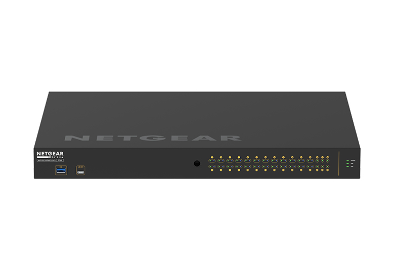 NETGEAR M4250-26G4XF-PoE+ Managed L2/L3 Gigabit Ethernet (10/100/1000) Power over Ethernet (PoE) 1U Zwart (GSM4230PX-100EUS) thumbnail