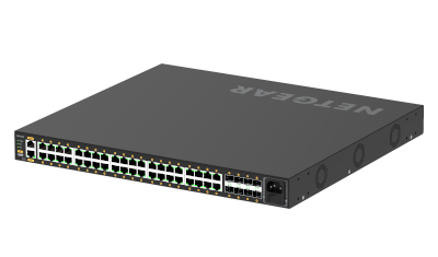 NETGEAR GSM4248P-100EUS netwerk-switch Managed L2/L3/L4 Gigabit Ethernet (10/100/1000) Power over Ethernet (PoE) Zwart (GSM4248P-100EUS) thumbnail