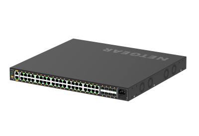 NETGEAR GSM4248PX-100EUS netwerk-switch Managed L2/L3/L4 Gigabit Ethernet (10/100/1000) Power over Ethernet (PoE) Zwart (GSM4248PX-100EUS) thumbnail