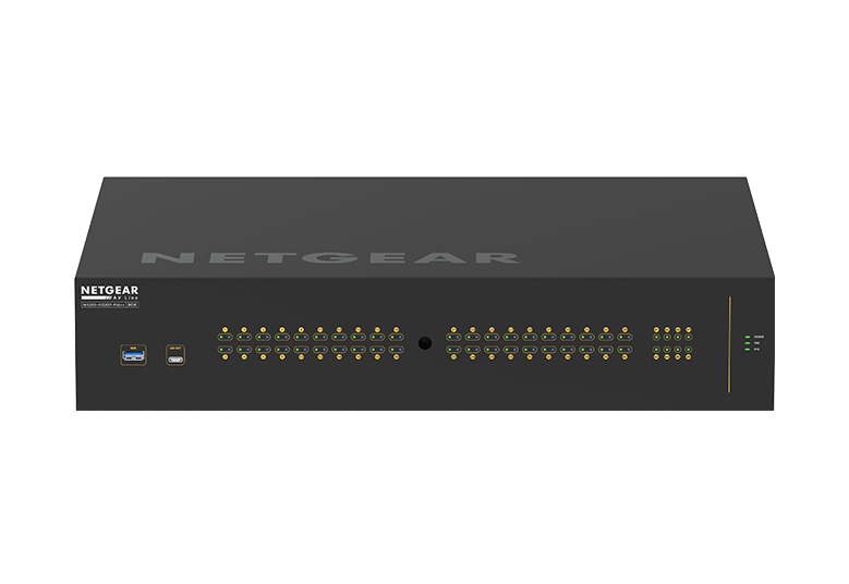 NETGEAR M4250-40G8XF-PoE++ Managed L2/L3 Gigabit Ethernet (10/100/1000) Power over Ethernet (PoE) 2U Zwart (GSM4248UX-100EUS) thumbnail