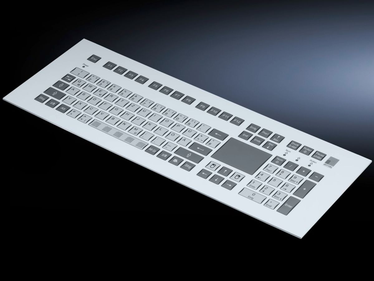 Rittal Einbautastatur 19/4 HE mit integriertem Touchpad (6446030) thumbnail