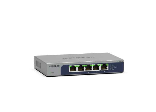 NETGEAR MS105-100EUS netwerk-switch Unmanaged 2.5G Ethernet (100/1000/2500) Power over Ethernet (PoE) 1U (MS105-100EUS) thumbnail