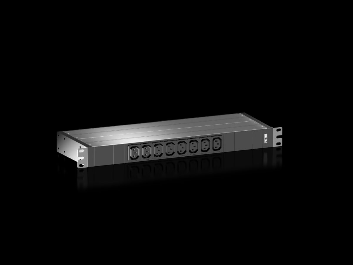 Rittal PDU basic 16A/1P IEC-C20 8xC13 (19) (7979102) thumbnail