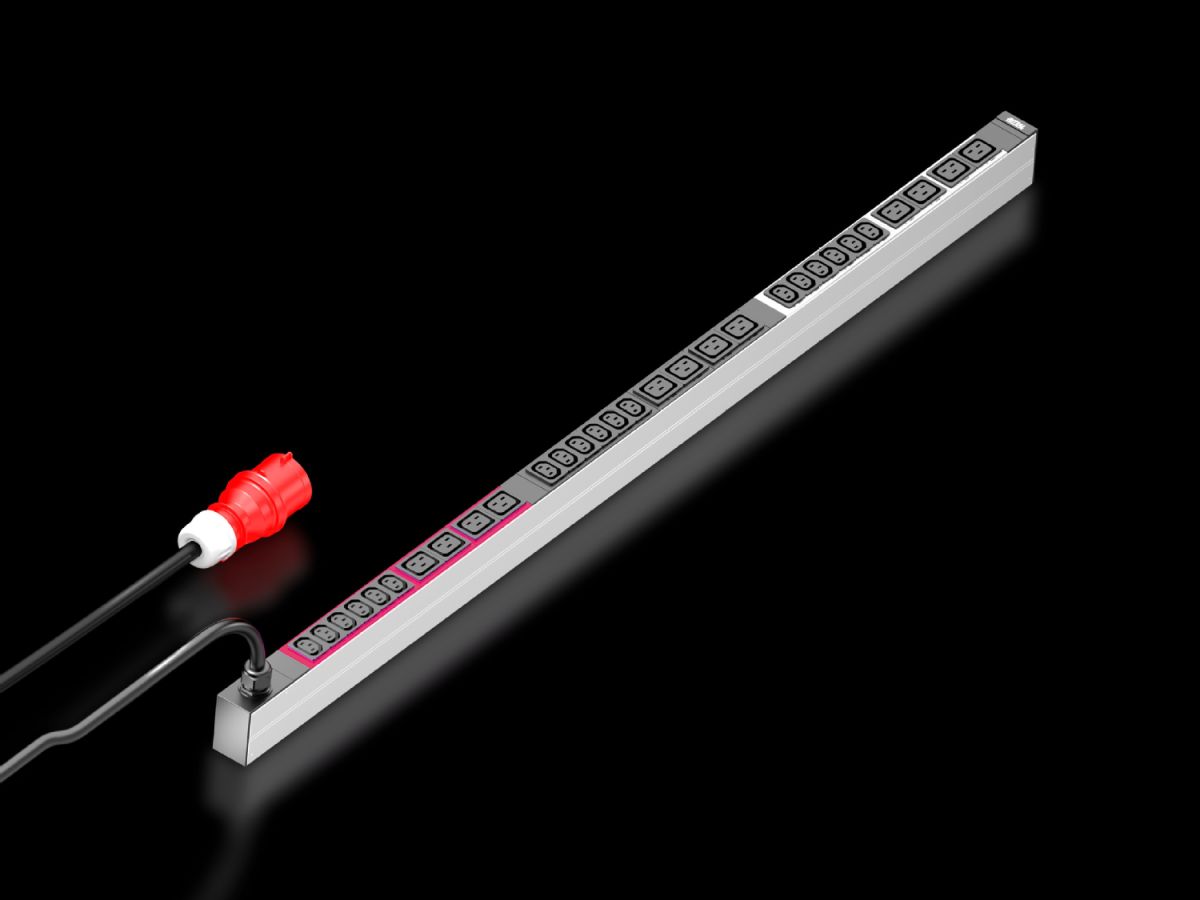 Rittal PDU basic 16A/3P CEE 18xC13+12xC19 (7979138) thumbnail