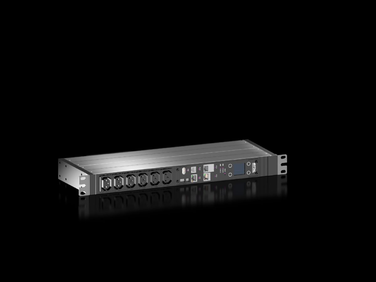 Rittal PDU Metered 16A/1P IEC-C20 6xC13 (19) (7979202) thumbnail