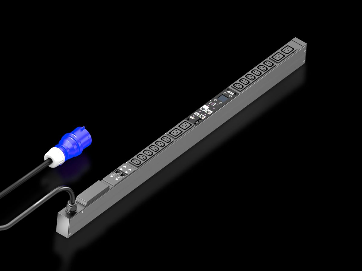 Rittal PDU metered, 32A/230V, 1~, 12 x C13 + 4 x C19 (7979213) thumbnail